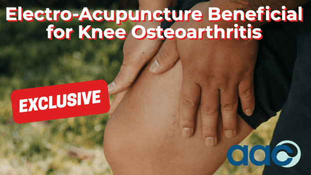 Electro-Acupuncture Beneficial for Knee Osteoarthritis