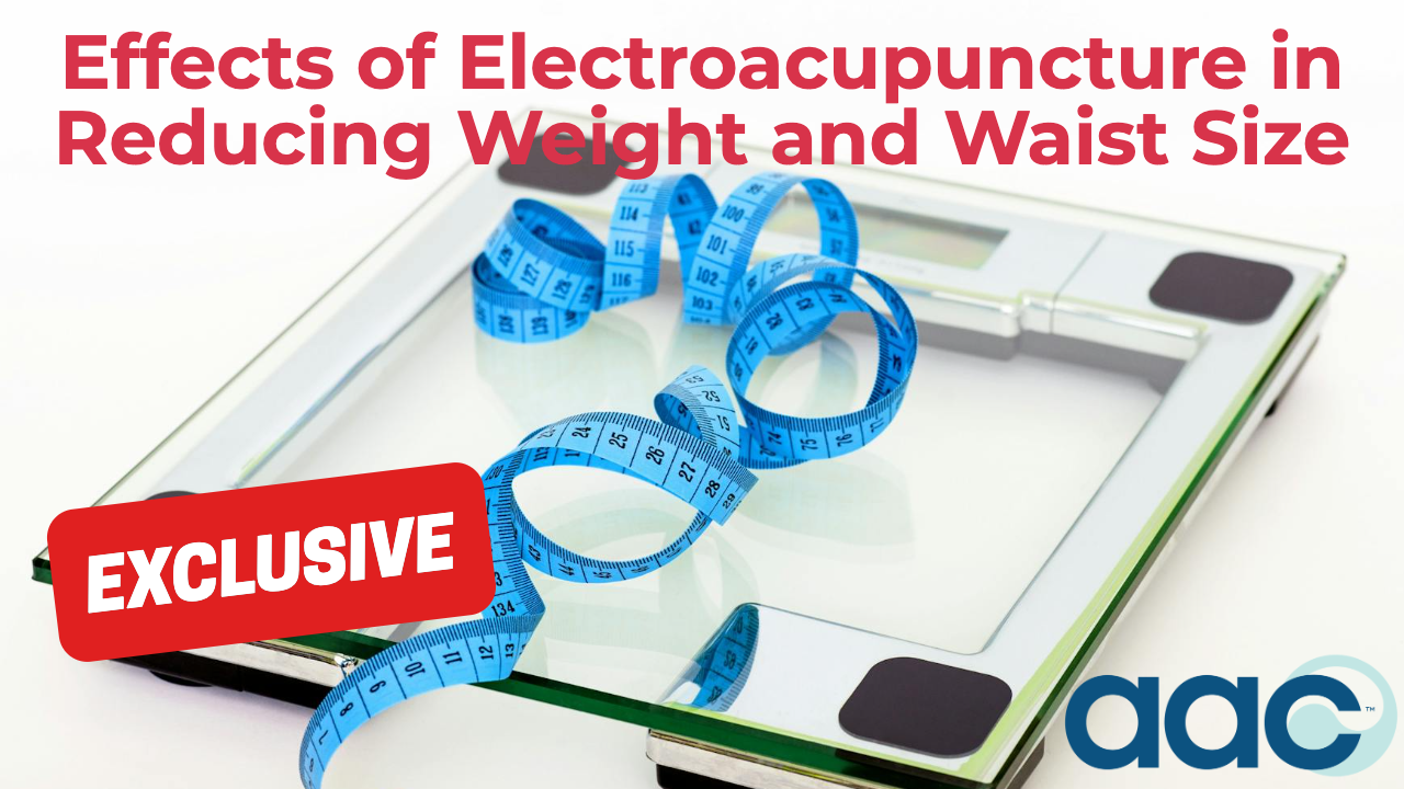 HD_Effects of Electroacupuncture in Reducing Weight and Waist Size Effects of Electroacupuncture in Reducing Weight and Waist Size
