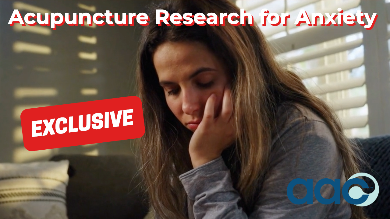 Acupuncture Research for Anxiety